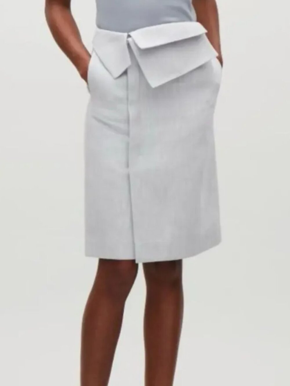 COS Folded Wrap Waist Skirt